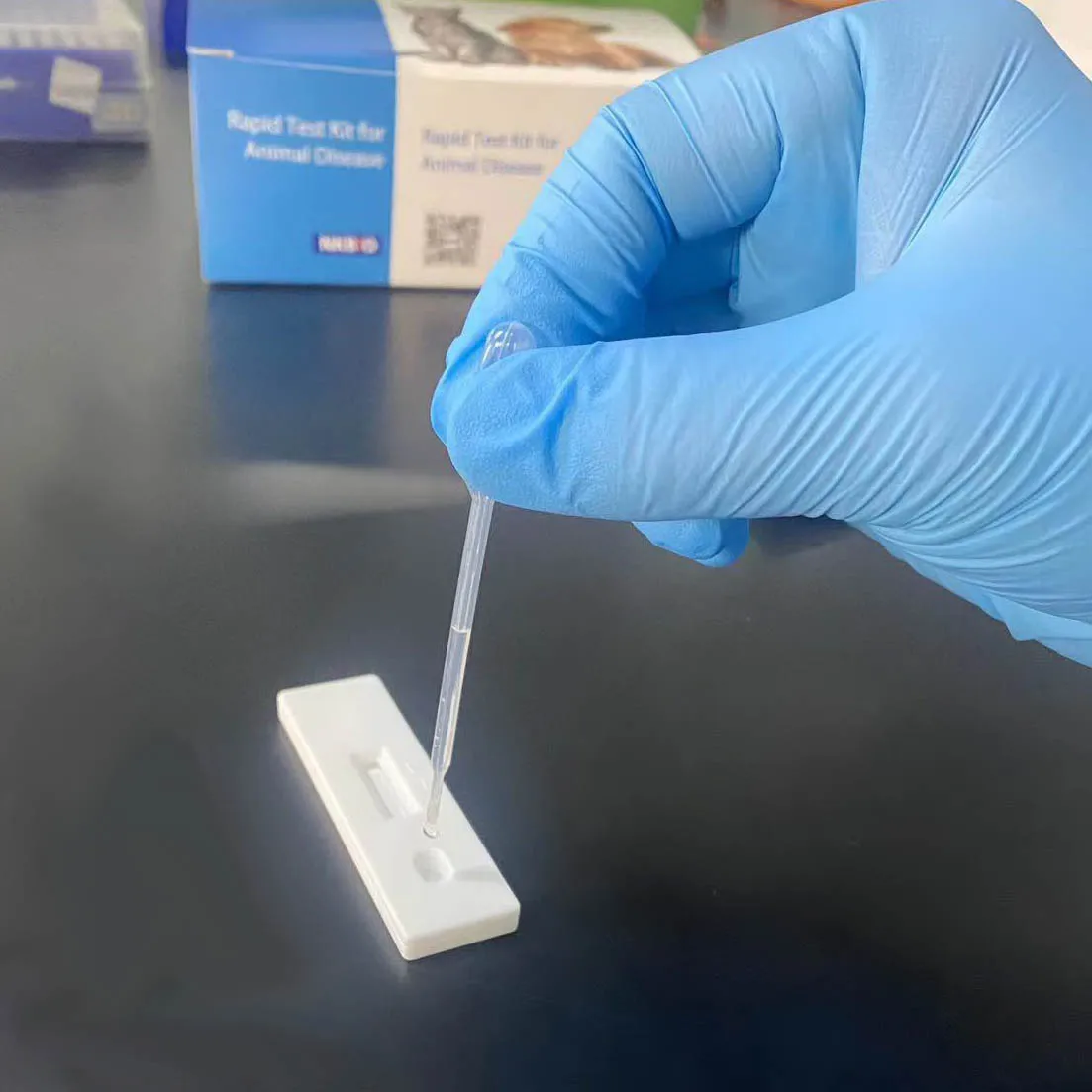 Echinococcus (Hydatid) Набор для ветеринарных экспресс-тестов ELISA