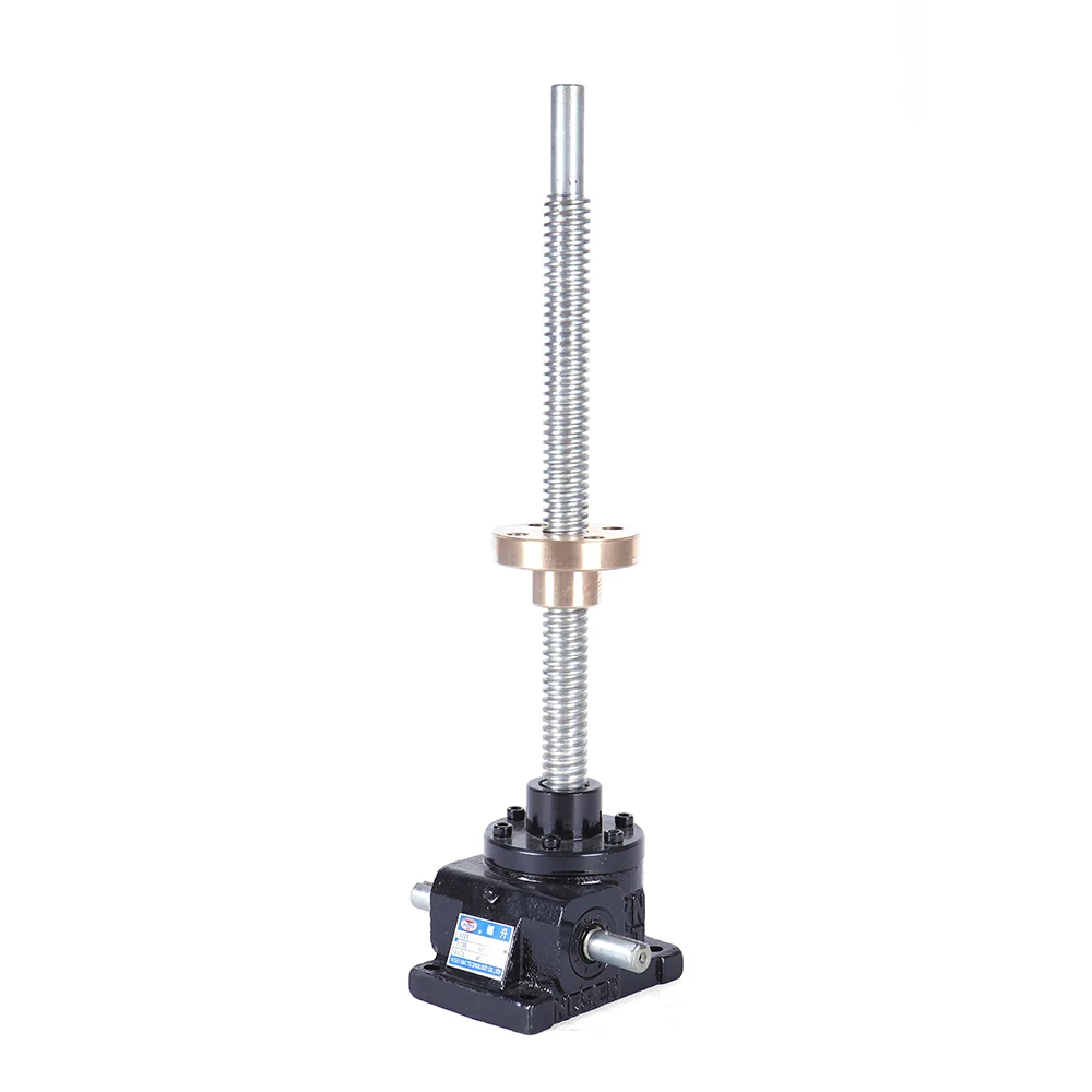 Small Size Mechanical Equipment Part Worm Gear Worm Shaft Screw Jack