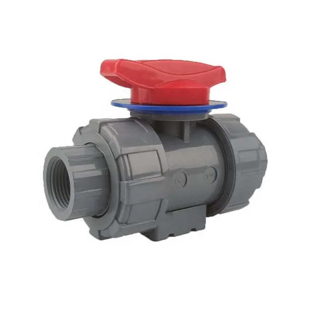 CPVC metering true union ball valve for washing system