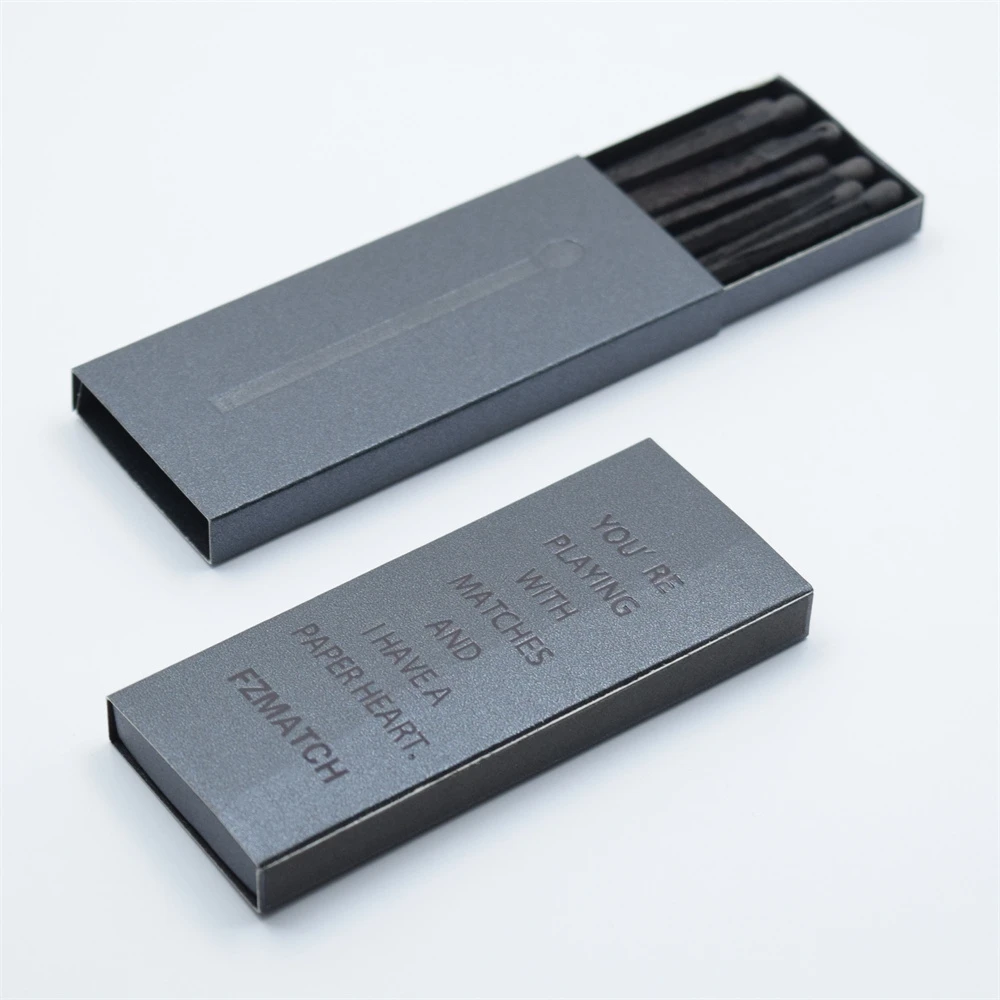 Box Matches 4 Inch Candle Matchbox Custom Fireplace Cigar Long Matches