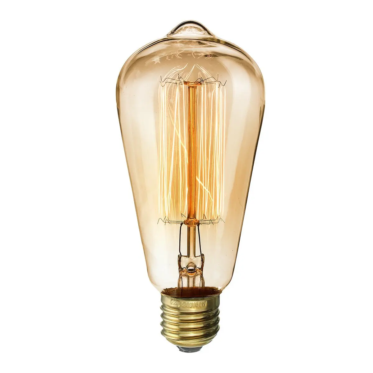  Античная T45 25W 30lm 2200K винтажная лампа T45-24 b22 220 В