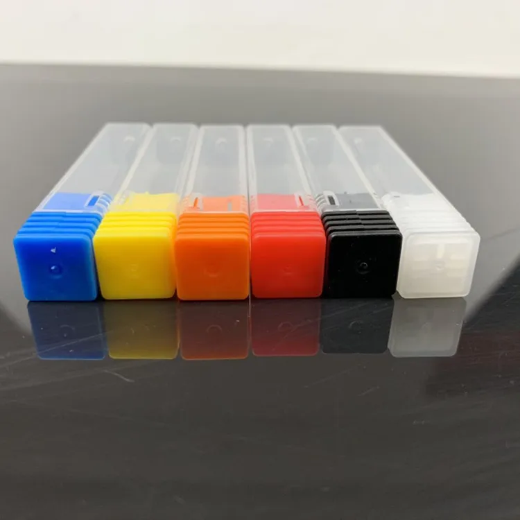 CNC cutting tool milling cutter plastic box for storage end mills carbide