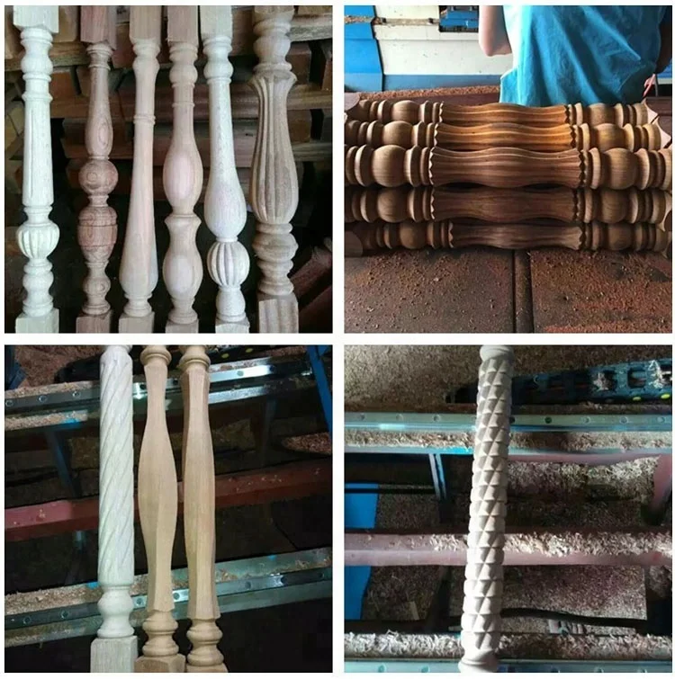 China automatic new cnc wood cutting lathe machine price H-T150D-TM