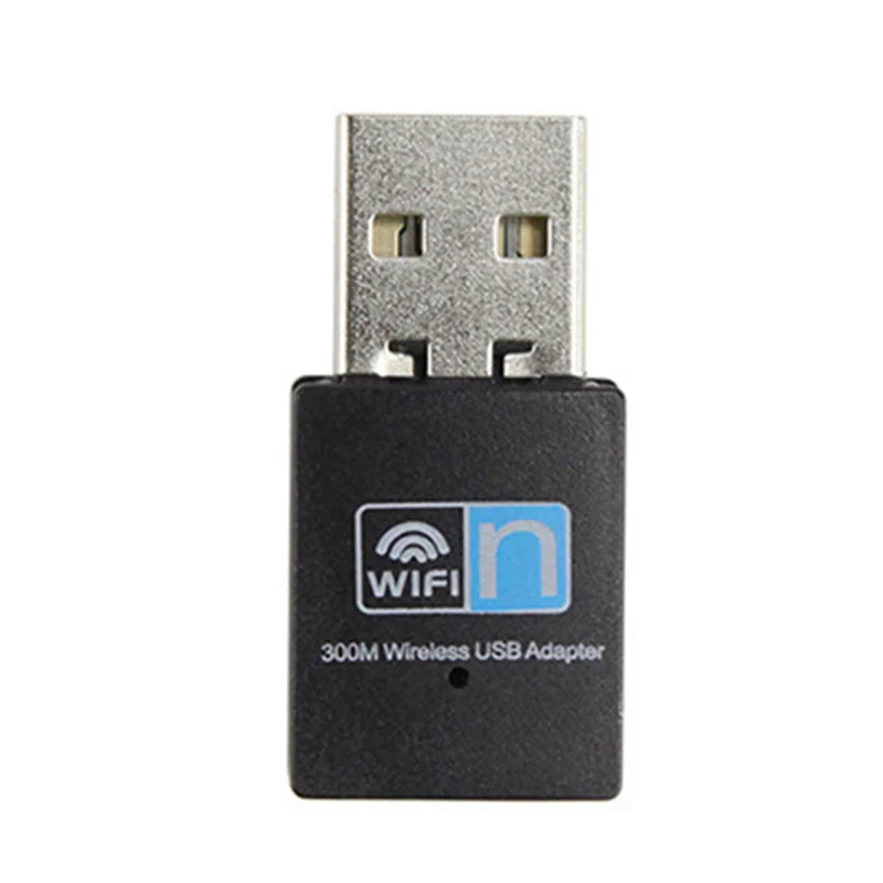 300 Мбит/с мини usb-адаптер Wi-Fi Беспроводной 802.11n адаптер для ПК ноутбука