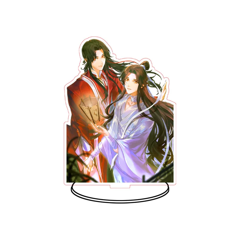 15 см Новая мультяшная модель tian guan ci fu акриловая коллекция xie lian hua cheng аниме двухуровневые стоячие