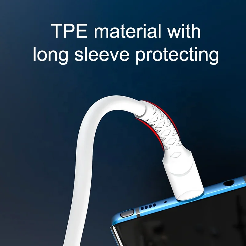 Wholesale New Trending TPE USB-C USB Cords Data Type C Cable Fast Charging