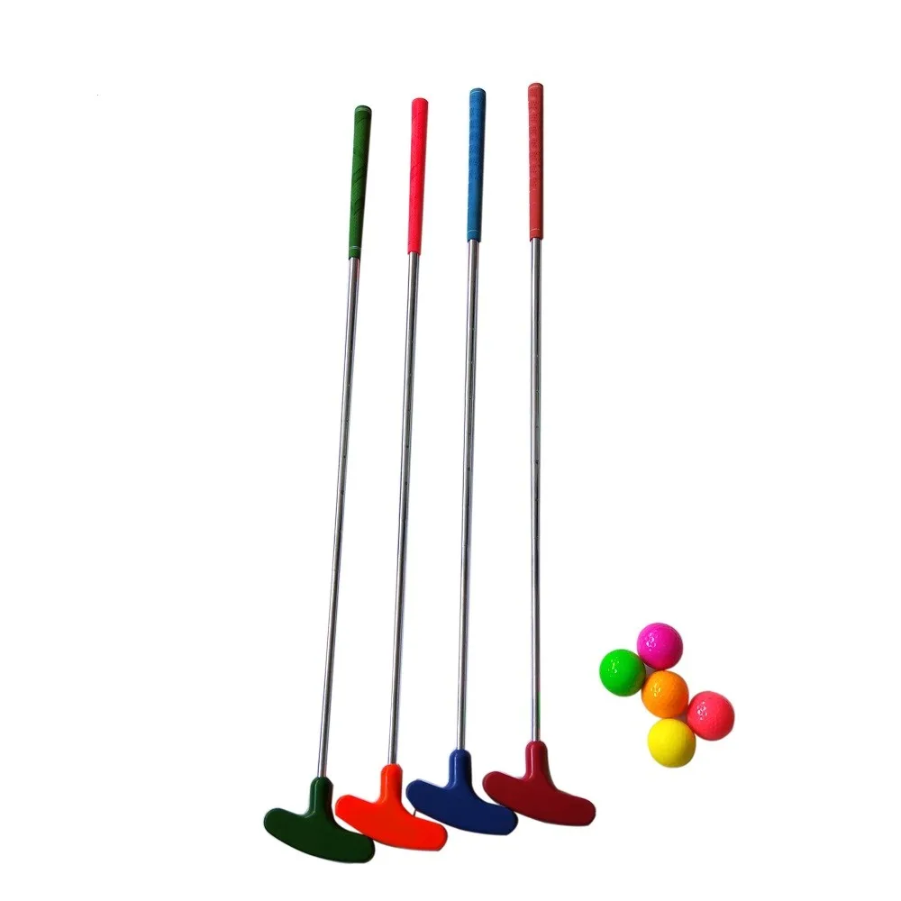 Custom Color Rubber Head Mini Golf Putter For Putting Indoor And Outdoor