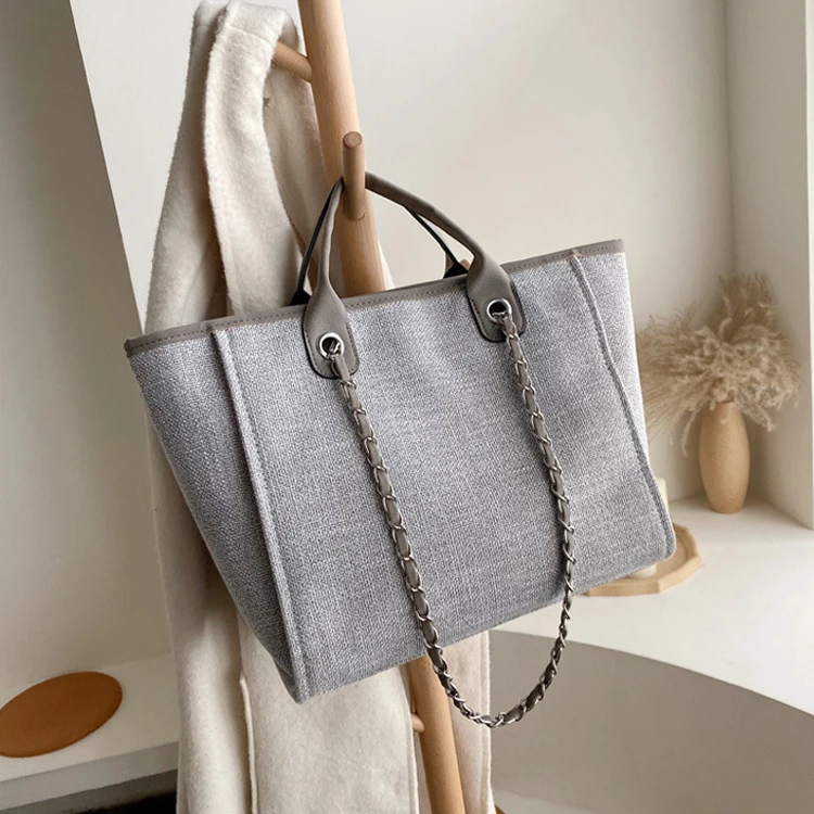 
Women Big Canvas Handbags Large Capacity Zipper Messenger Tote Shoulder Bag 