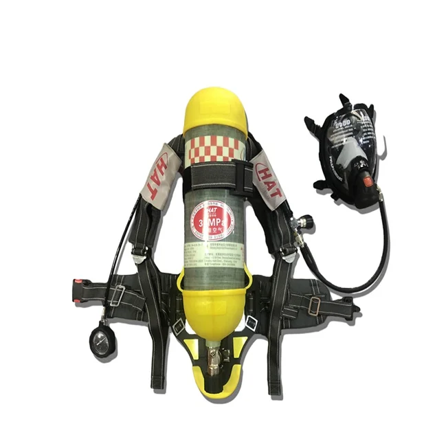 Positive pressure air breathing apparatus 3C certified fire air breathing apparatus scba
