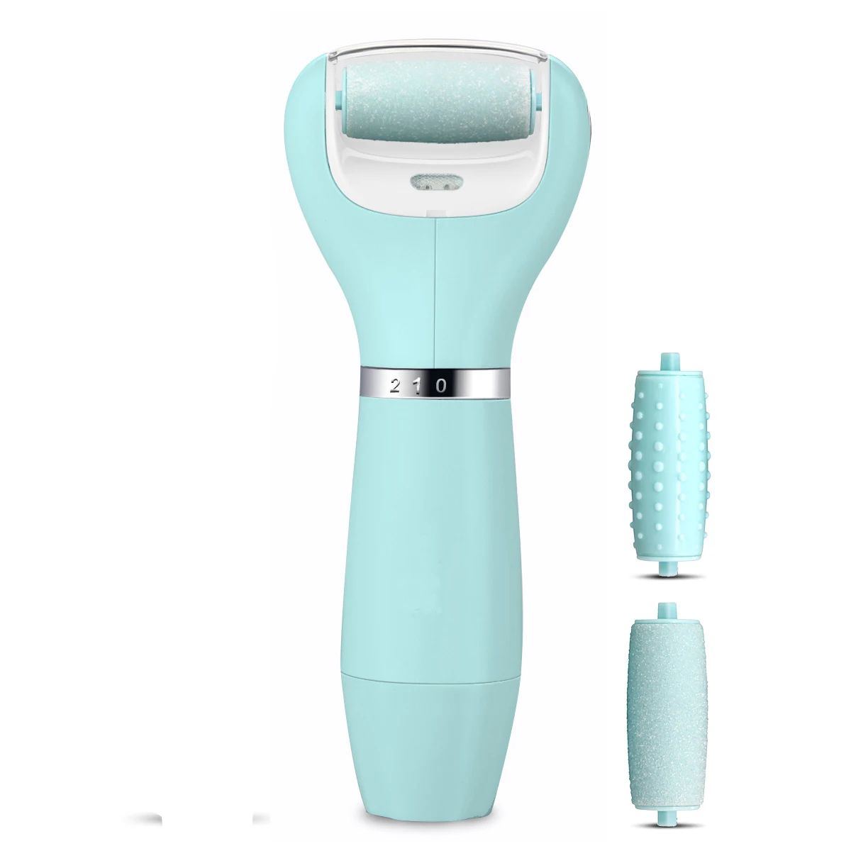 Professional Rechargeable  Roller Heads Pedicure Foot File Callus Remover electric