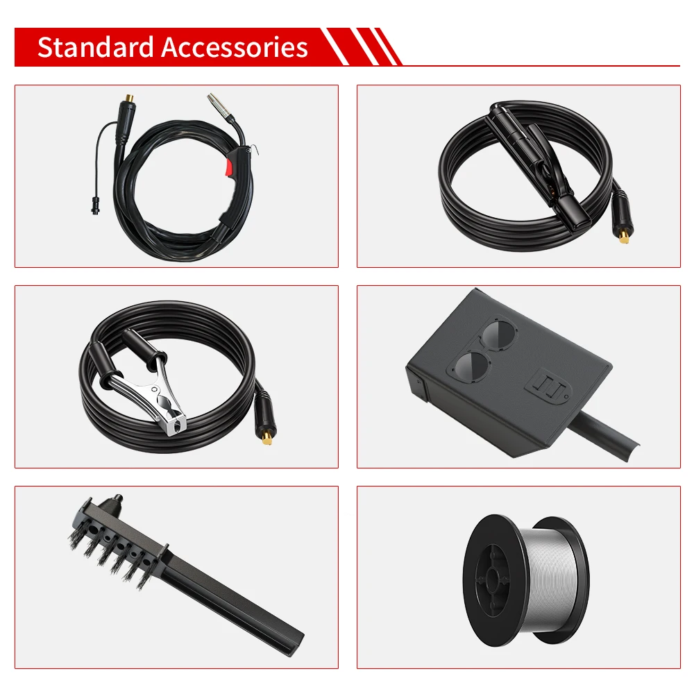 High Power Grade Dual-Purpose Welder 1/5/15KG Wire Feeder MIG-270 Mini Welding Machine Gas and Gasless CO2 Welder