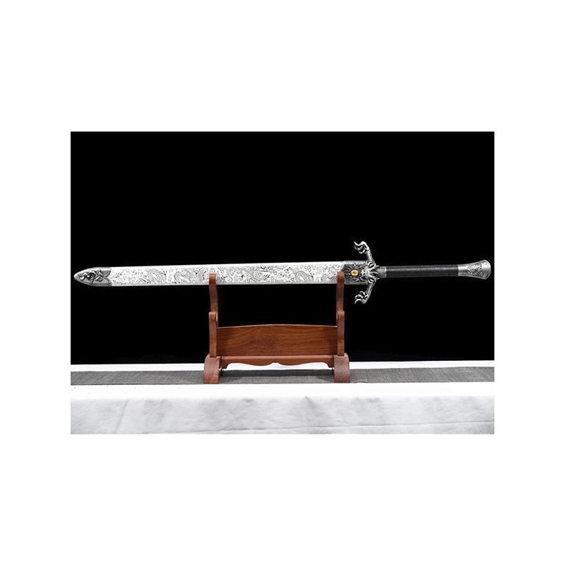 High Quality Ancient Style Decorative Medieval Knight Sword Handcraft Wood Sword Cosplay Toy Swords for Children