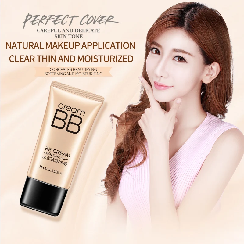 OEM IMAGES private label custom moisturizing natural white face BB cream for makeup foundation cream