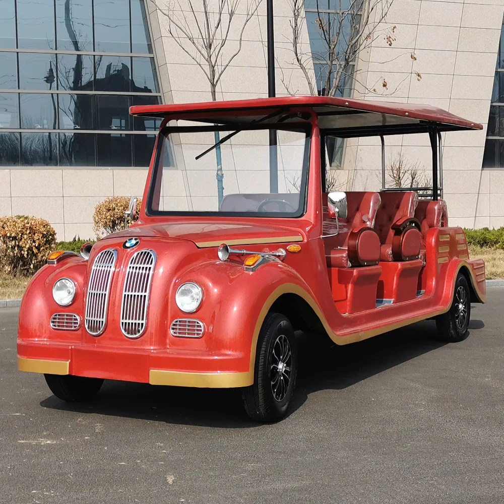 Street Legal Old Retro Golf Cart Buggy Antique Sightseeing Electric Vintage Classic Car For Adults Sale