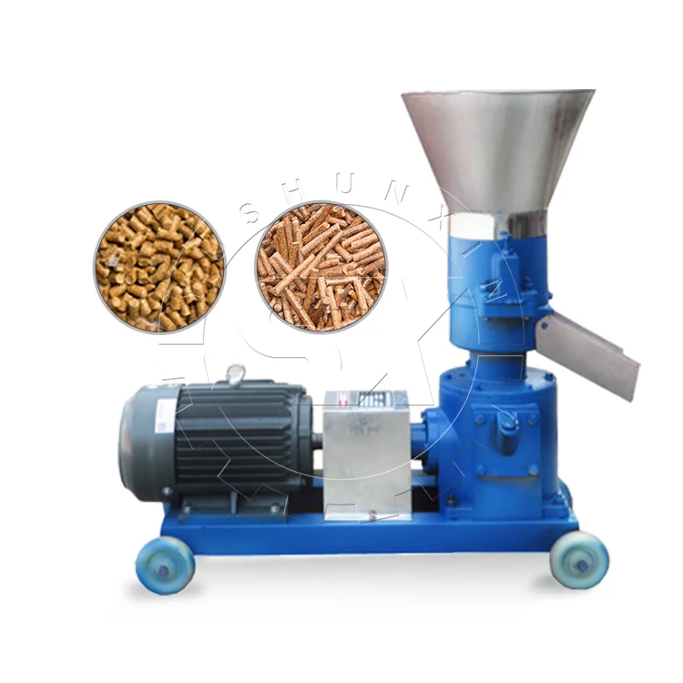 YSX equipments used for dry granulation pellet machine price animal pellet production line