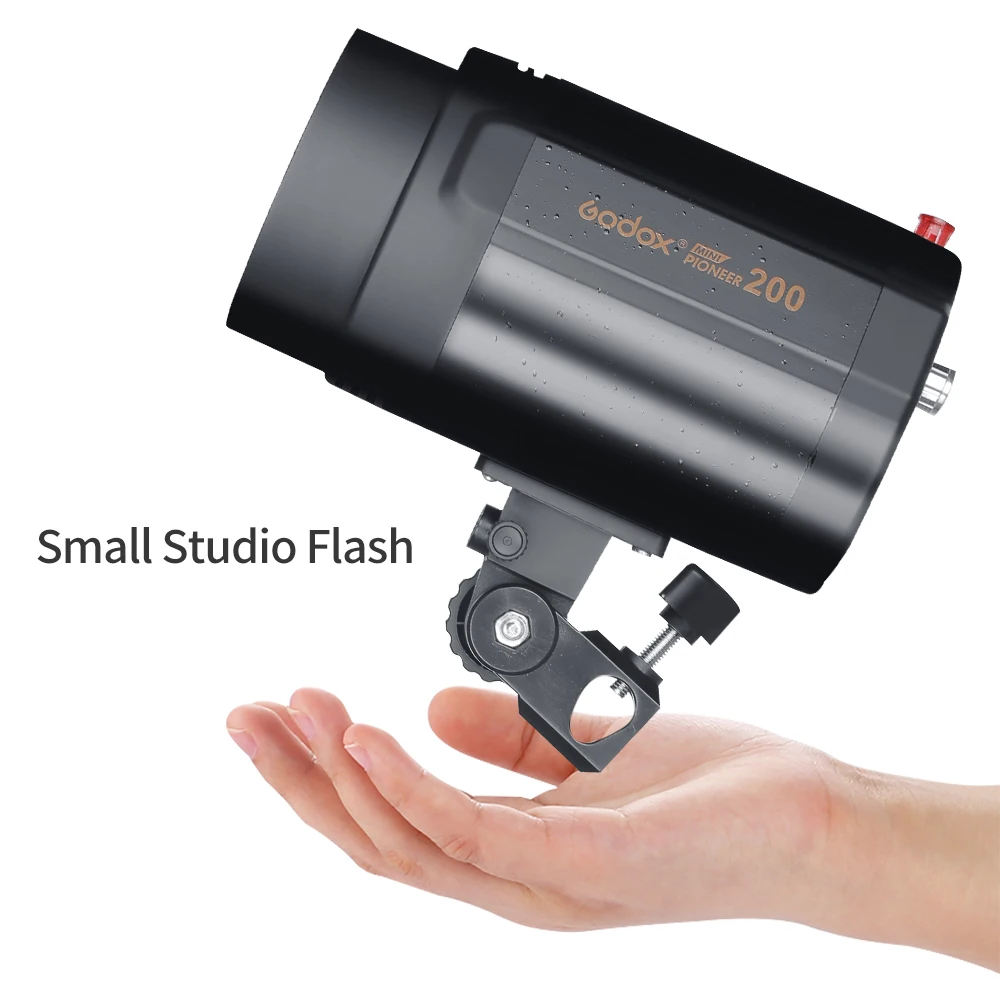 Godox 400Ws Strobe Studio Flash Light Kit 2pcs 200Ws Photographic Lighting - Strobes + Light Stands + Triggers + Soft Box