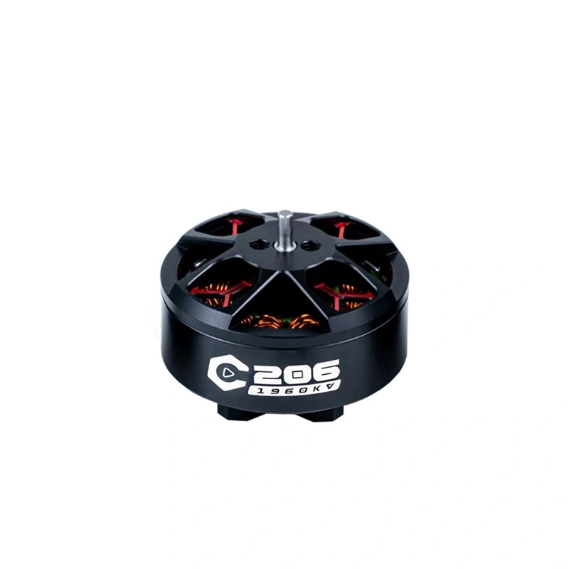 Axisflying C206 2006 1960 кВ бесщеточный двигатель 12N14P 6S Lipo 1 5 мм вал для RC FPV 3 дюймов канальный круг дронов