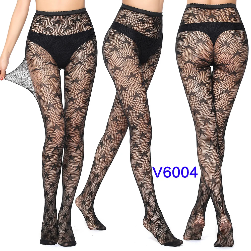 New Fashion Young Girl and Women Hosiery Nylon Lace Mesh Sexy Silk Temptatiou Stockings Plaid Standard Knitted Poly Unisex,women