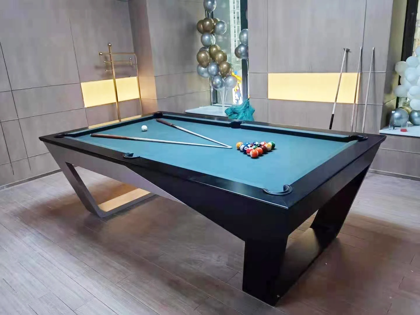 Modern Design American Standard Size Custom Colors 7ft 8ft 9ft Snooker Pool Billiard Tables for Sale