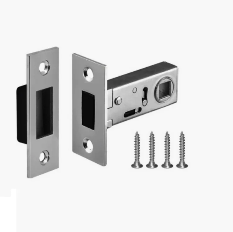 [CX-04M] Interior door Magnetic Mortise Latch Lock Bolt Through Tubular Latch backset 50mm