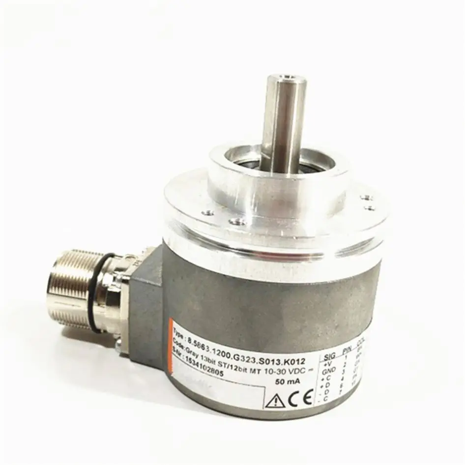 8.5000.D324.0250 233965 Quadrat 63,5mm IP65 rotary encoder