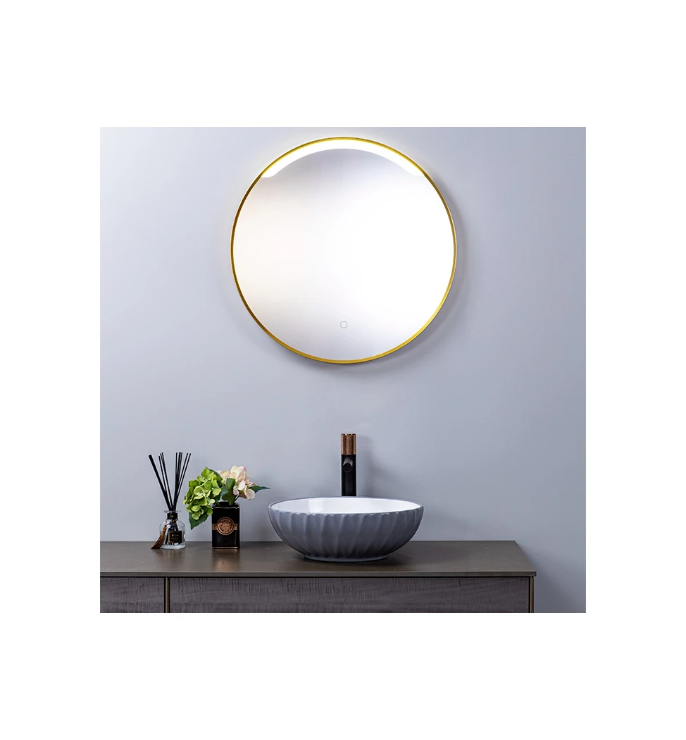 
Sensor touch battery led light bathroom mirror decoration 