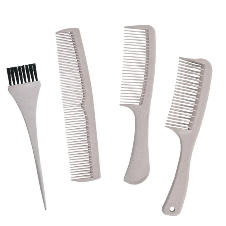 2022 Wholesale All Customized Small Travel Home Biodegradable Pocket Fashion Plastic Styling Hair Plastic Dressing Dye Comb