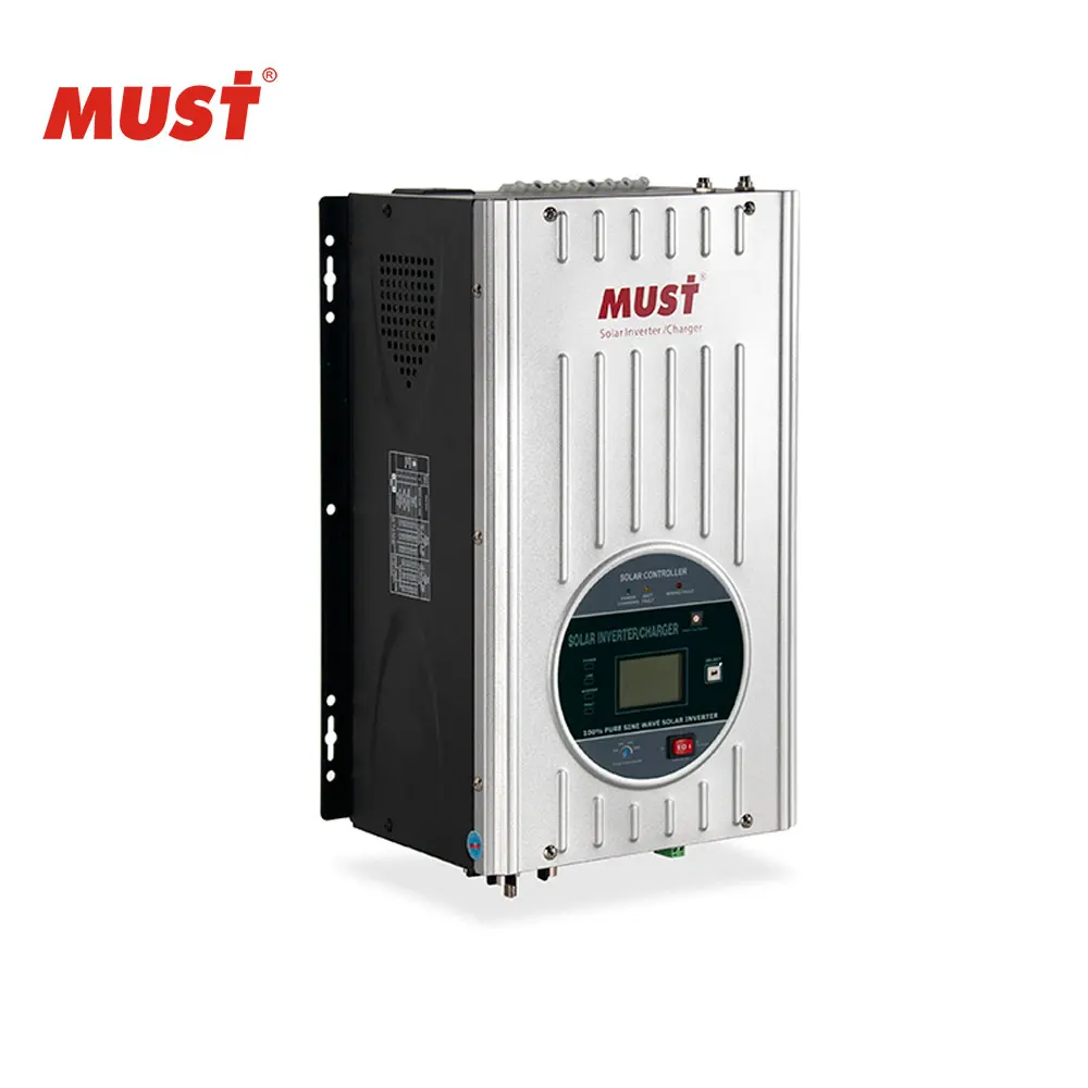 MUST Solar Inverter 6000w Mppt Solar Charge Controller Hybrid Inverter  PV3000 VHM