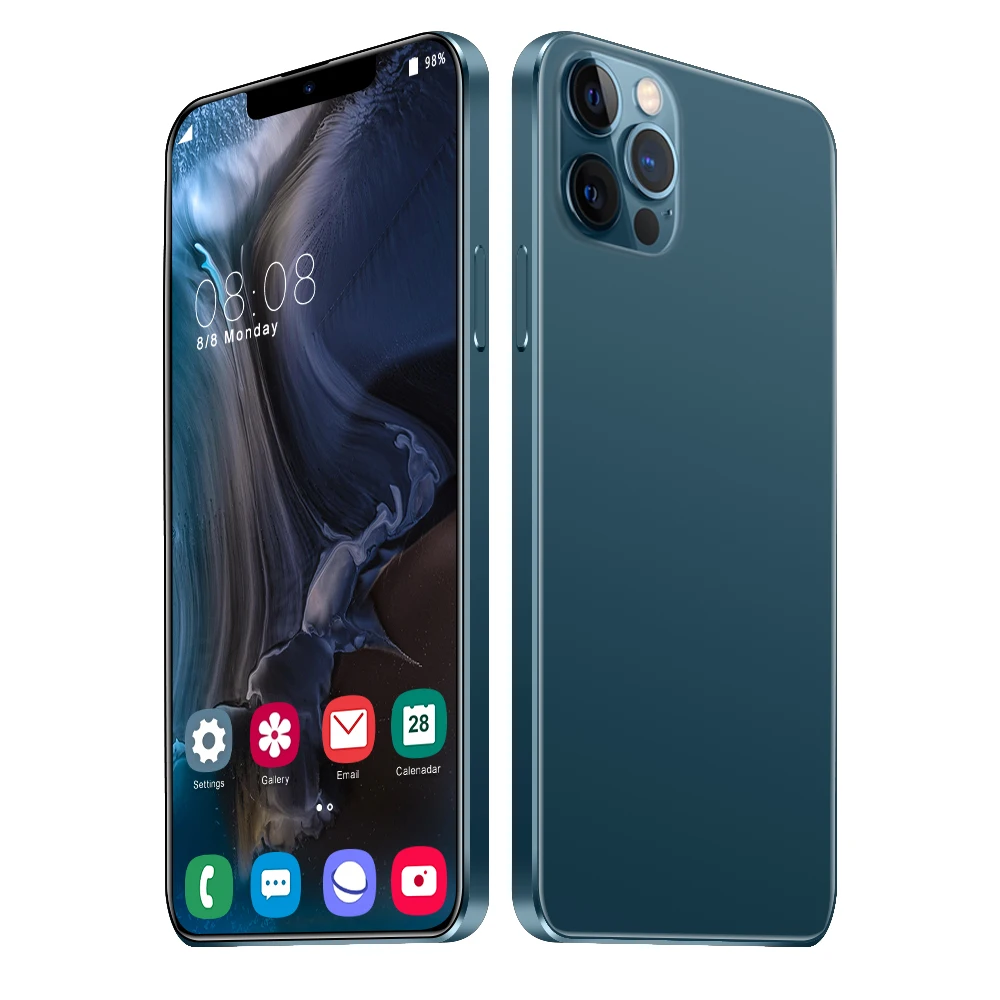 I13 Pro Max смартфон глобальная версия Новейший телефон 6,7 дюймов HD экран мобильный телефон Android10.0 мобильный телефон