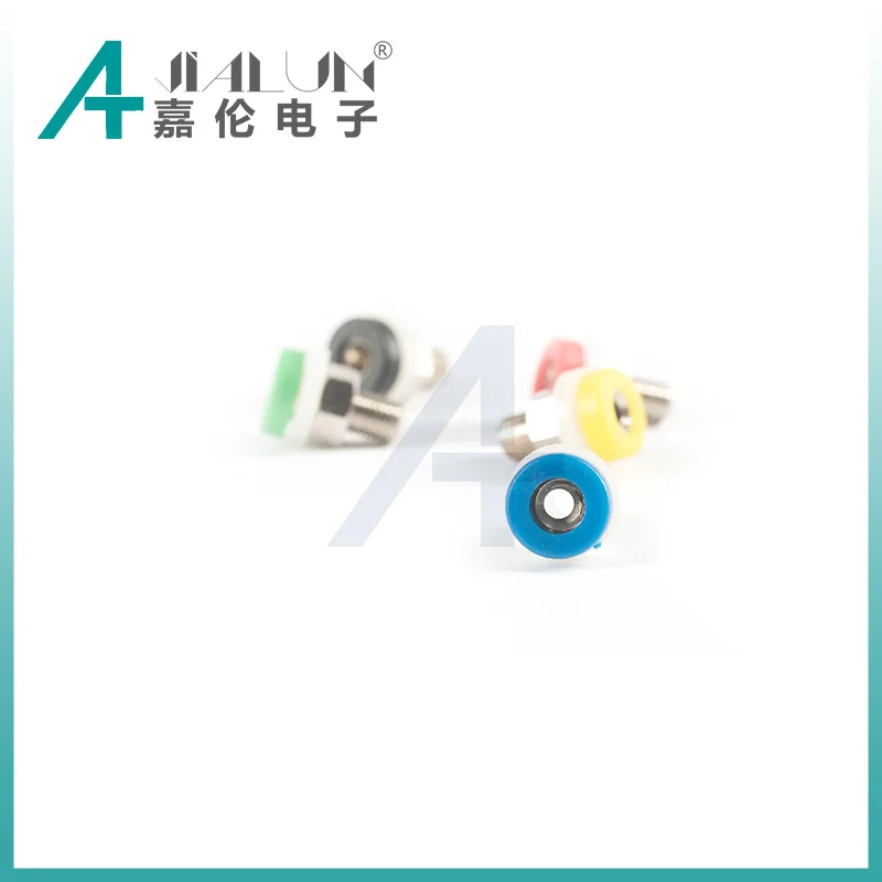 JIALUN 2mm PCB Panel Mount Jack 5PCS Banana Panel Socket