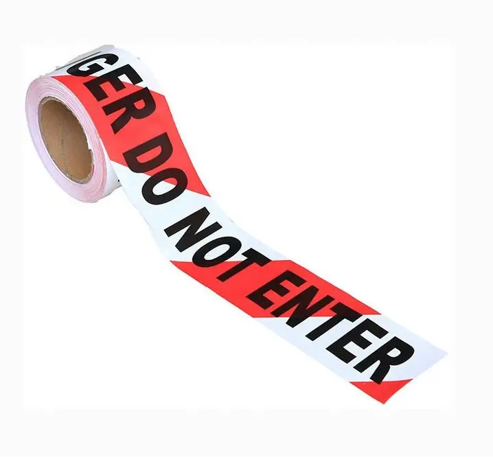Custom Printed PVC Warning Barrier Caution Tape