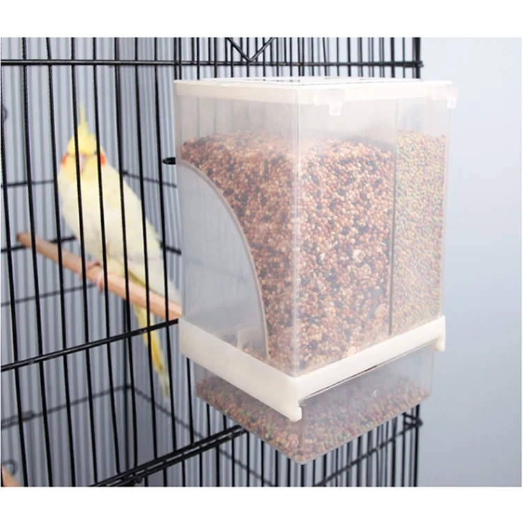 Оптовая продажа, прозрачные кормушки для попугаев «сделай сам» без беспорядка, большой попугай, дикий голубь, кормушки для попугаев, миска