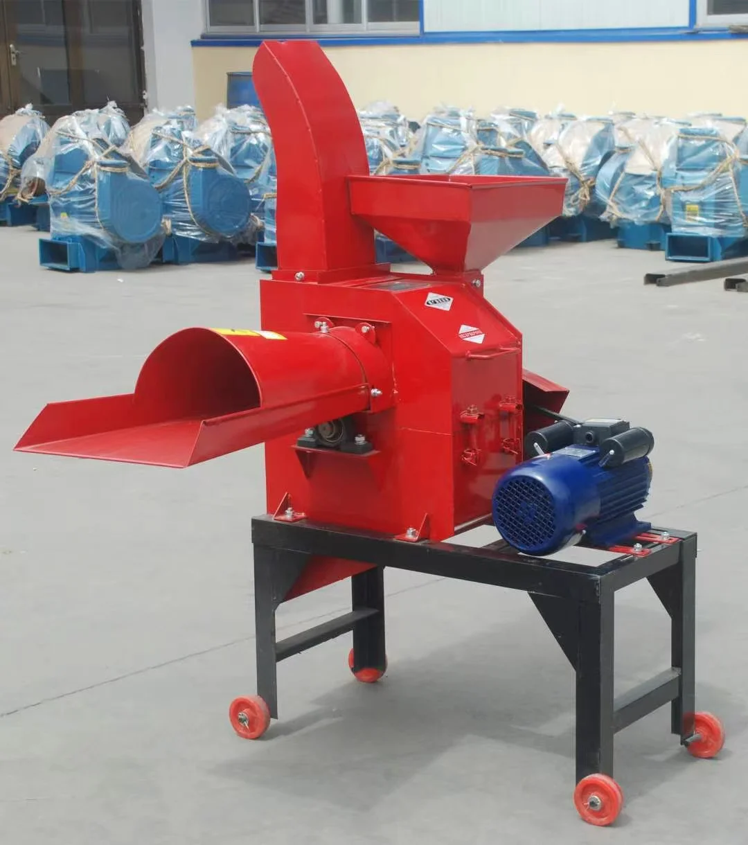animal feed agricultural stalk cutter machine  grain crusher machine