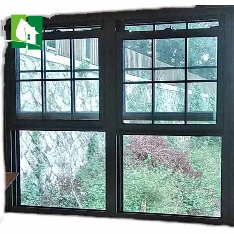 Factory price modern windows design Glass vertical Up and down sliding Aluminum alloy material window