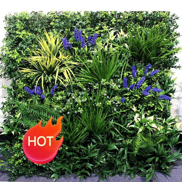 aterfical green wall uv,modern living backdrop wedding decor vertical garden plant grass uv flame resist artificial green wall