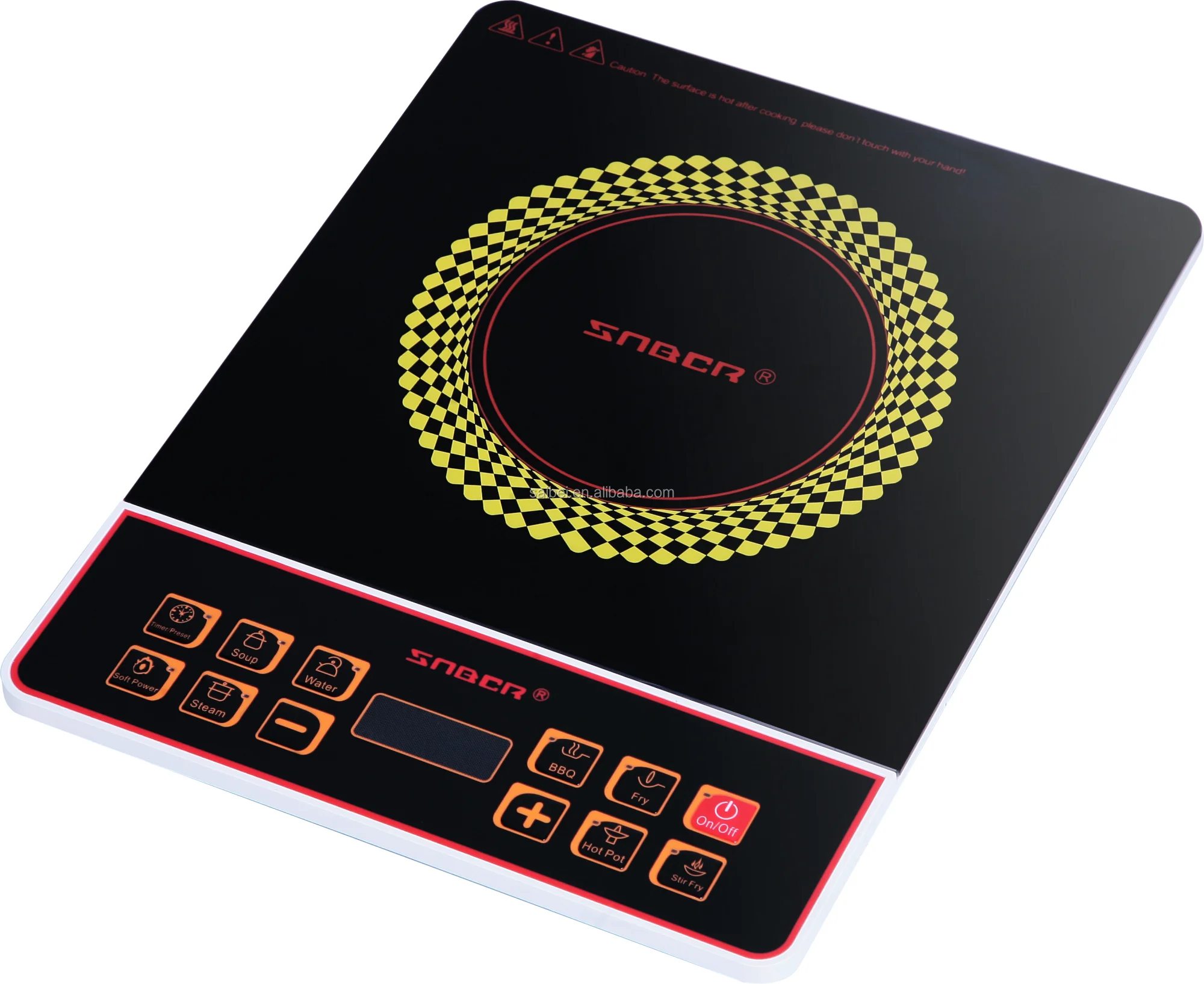 Durable induction cooker one burner induction hob economical portable induction cooktop with touch sensor control