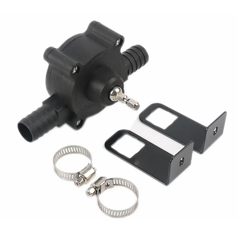 Air Pump Electric drill drive pump Oil Water Fluid Miniature Self Priming Transfer Pump