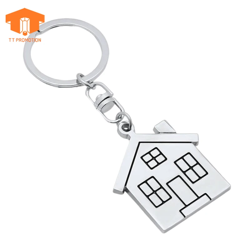 Wholesale Custom Personalized Text Quality Metal Hotel Home Keychain Presents For Lodger