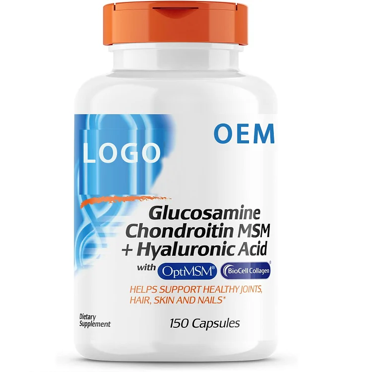 Top Grade Chondroitin Sulfate Complex Private Label 60 Healthcare Capsules Premium Quality High Demanded