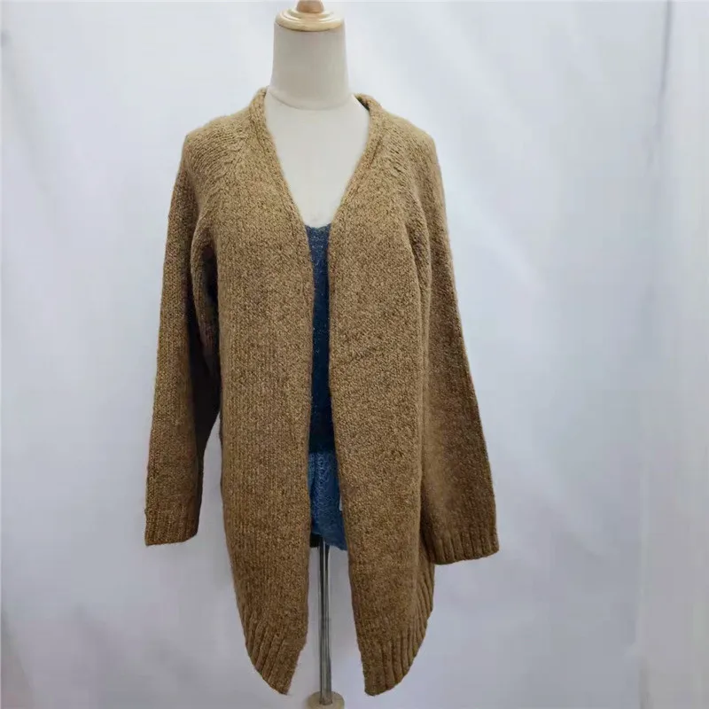Casual Style Cardigan Women Coat Long Sleeve Sweater Soft Winter Coat for Sale
