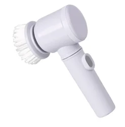 China New Design Electric Spin Scrubber Rechargeable Automatic 360 Cordless Shower Kitchen Bathroom Rotating Cleaning Brush