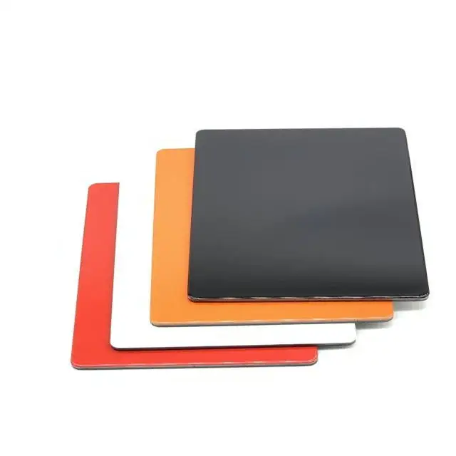 Aluminum Composite Panels Facade Cladding with Install Accessories for Support