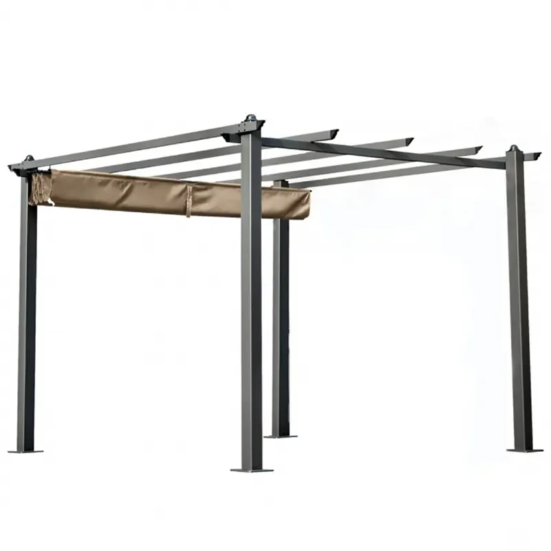 Wholesale Private Label Retractable Folding Canopy Waterproof Pop-up Gazebo with 3x3 Clear PVC Sides Carports with Wood Frame