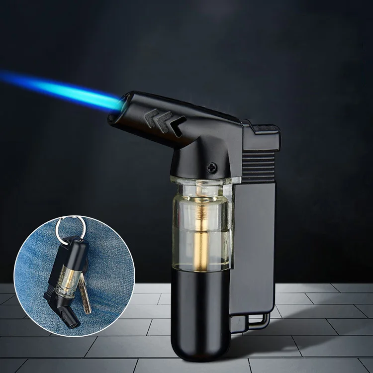 Надувная прямая Зажигалка для сигарет Blowtorch высокотемпературный фонарь точечный надувной ароматизатор