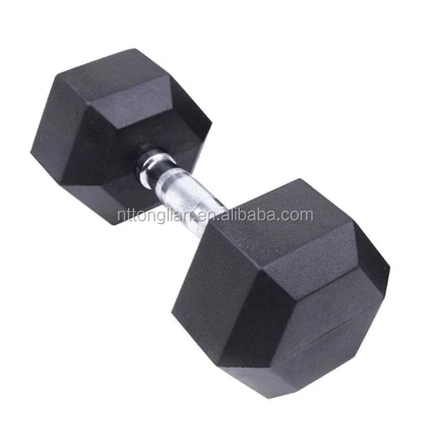 
Factory Direct Sale Rubber Hex Dumbbell With Competitive Price 