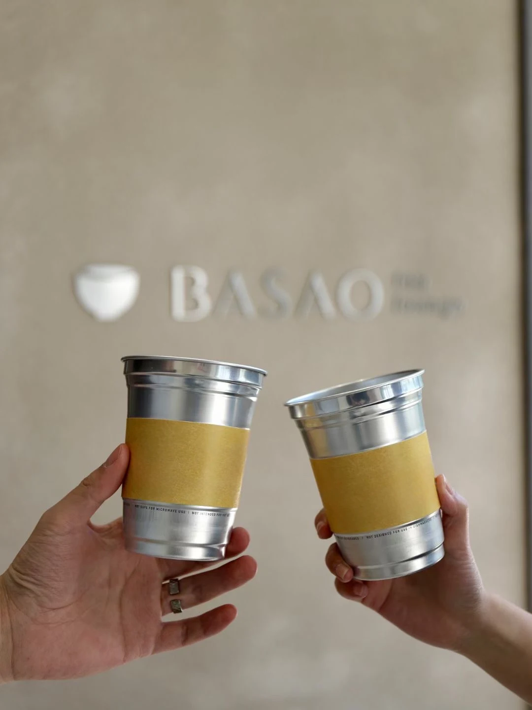 Одноразовая алюминиевая чашка для питья 256-650 мл