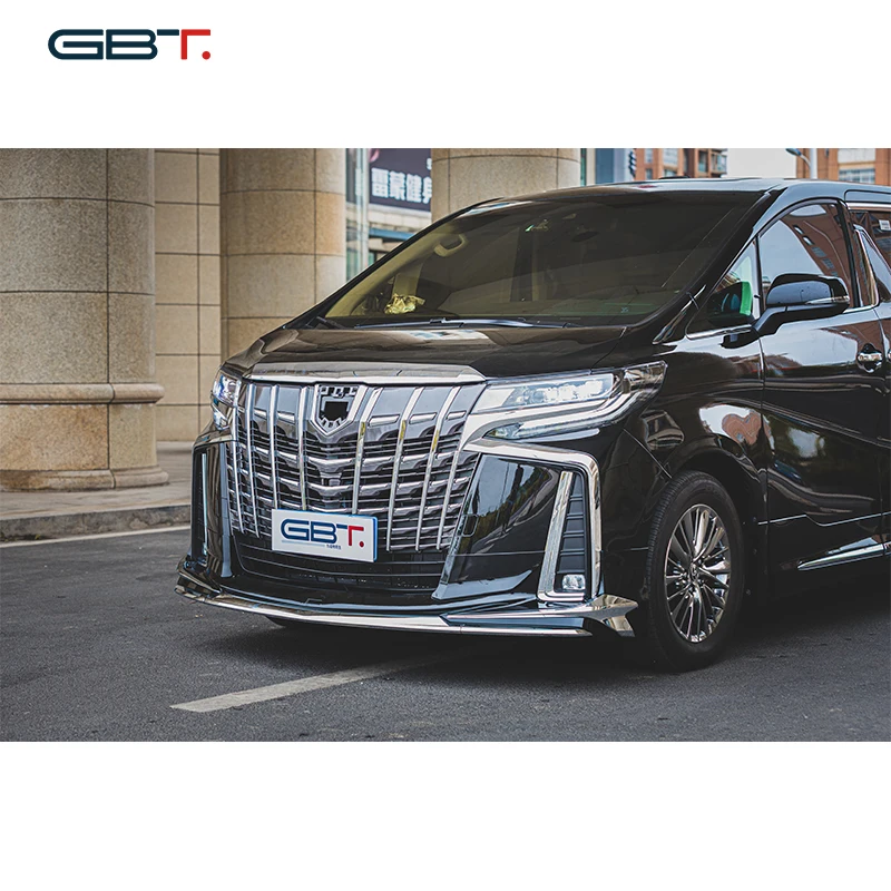 GBT upgrade kit for Toyota alphard 30 Modellista type accessories for toyota alphard parts facelift for alphard bodykit