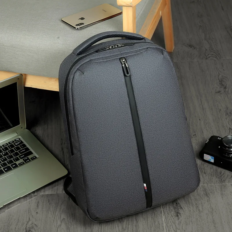 Hot Selling Fashion Waterproof Business Computer Bag with USB Port College School Bags Laptop Backpacks