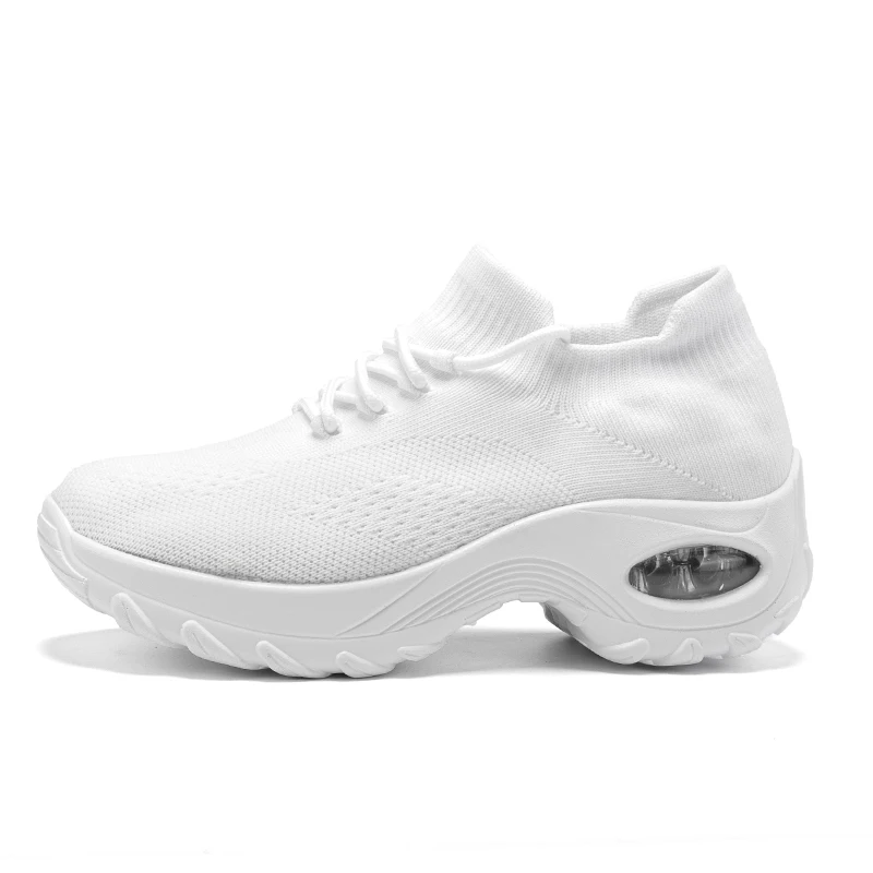 Oem Customized Logo Sock Sneakers Suppliers Factory Outlet Women Platform Yoga Running Jogging Sports Women Shoes Sneakers