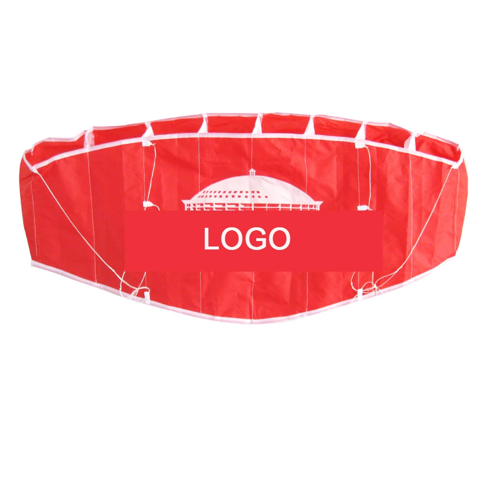 
Customized logo printed dual line power inflatable paraglider kite 